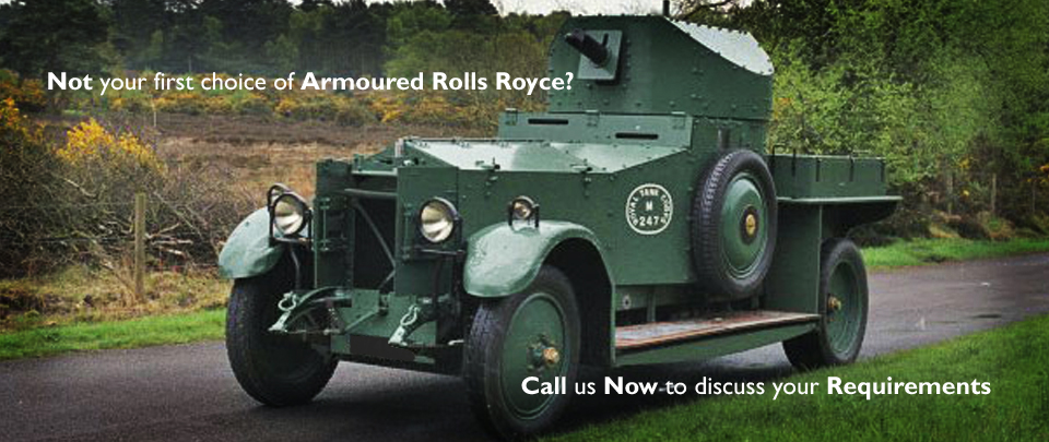 Thinking Of Armouring Your Favourite Vehicle? Call Us To Discuss Your Requirements