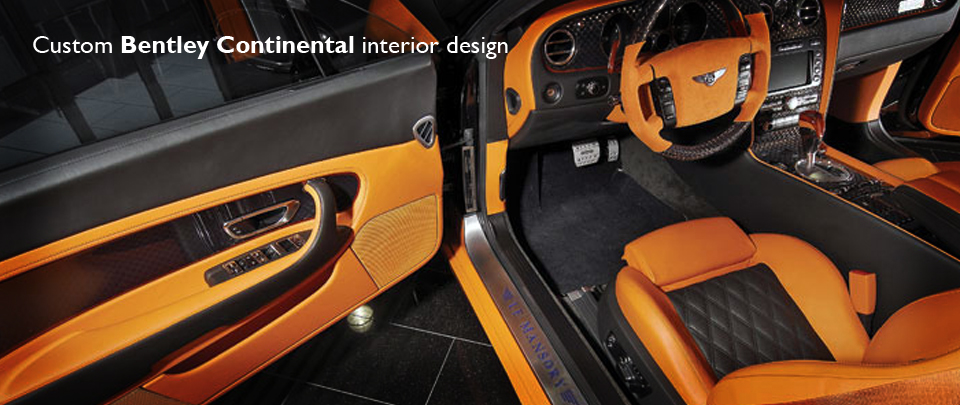 Custom Bentley Continental Interior Design