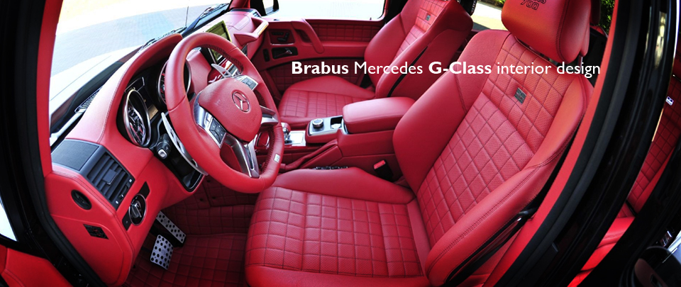 Custom G-Class Interior Design from Brabus