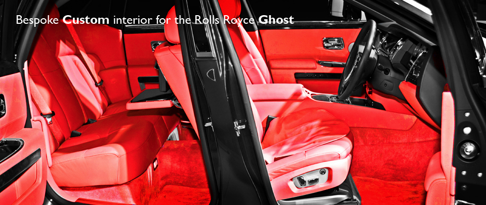 Luxury Bespoke Interior Design for the Rolls Royce Ghost