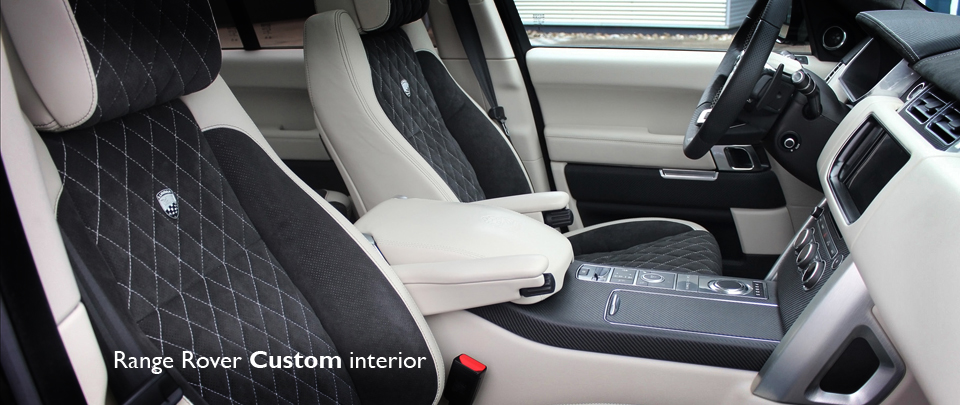 Bespoke Custom Interior Design for the Range Rover