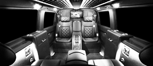 bespoke vehicle interior design, from leather re-trim to full custom interiors