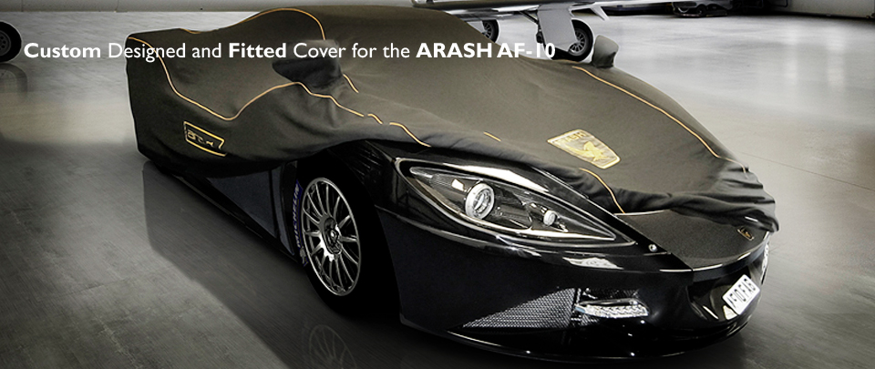 Custom Fitted and Logo'd Indoor Cover For The ARASH AF10